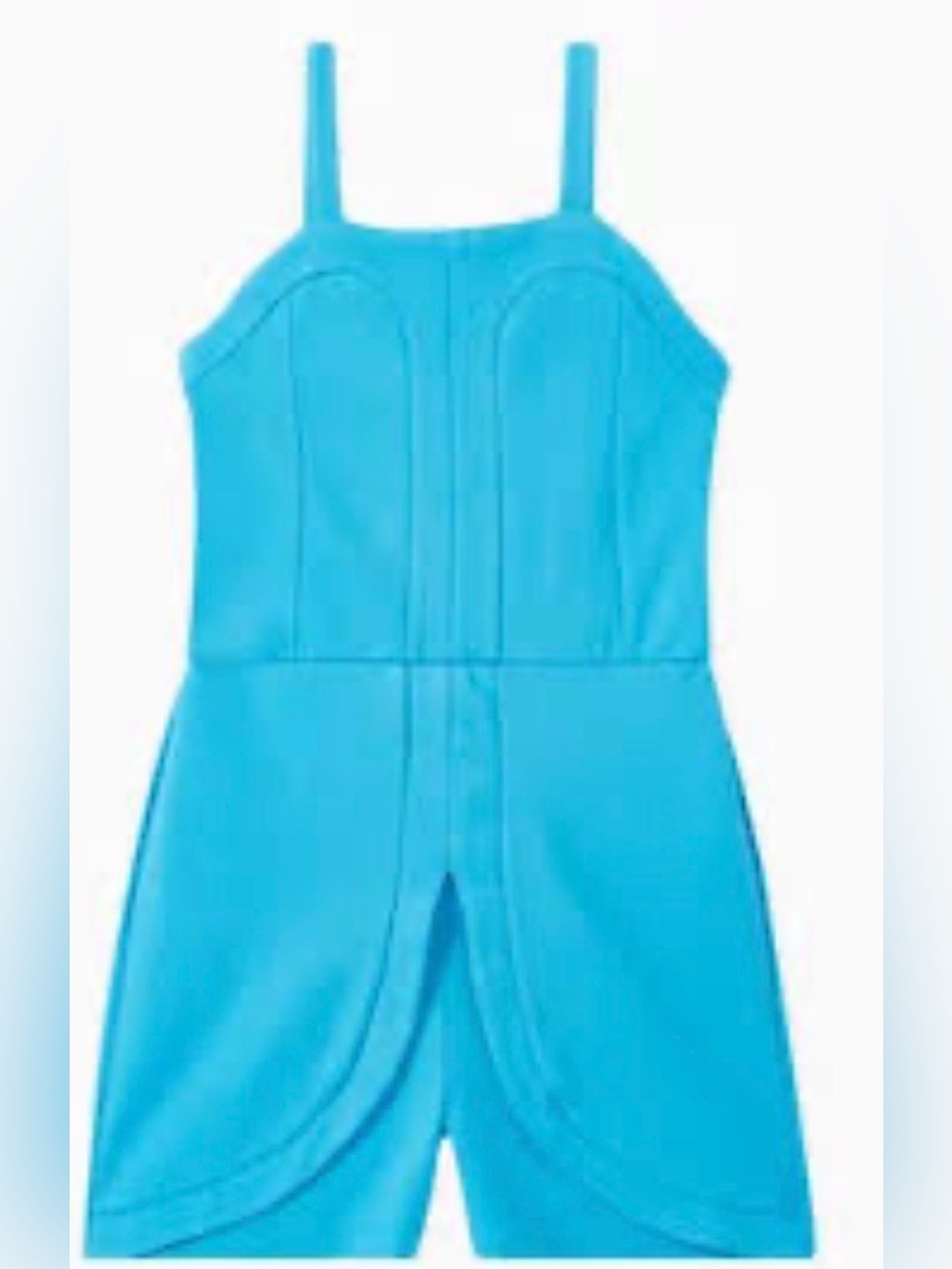 Habitual Bright Turquoise Blue romper for girls sz14 see pics for chart (SKU0099